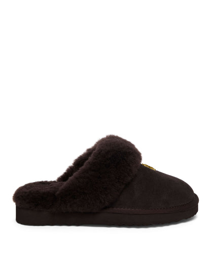 Classic Shearling Slipper - Chocolate