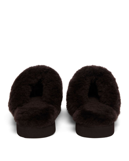 Classic Shearling Slipper - Chocolate