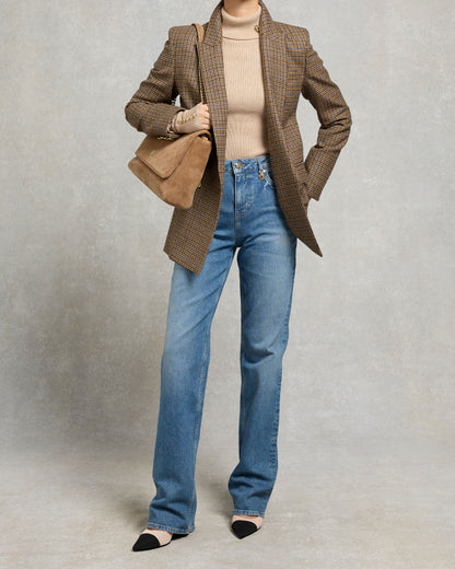 Classic Straight Jean (Petite Length) - Classic Denim