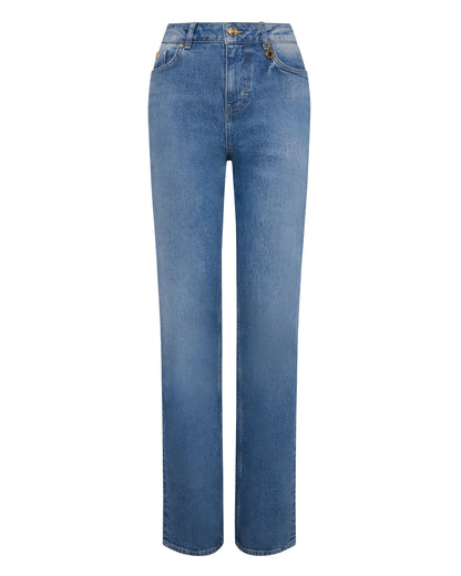 Classic Straight Jean (Petite Length) - Classic Denim