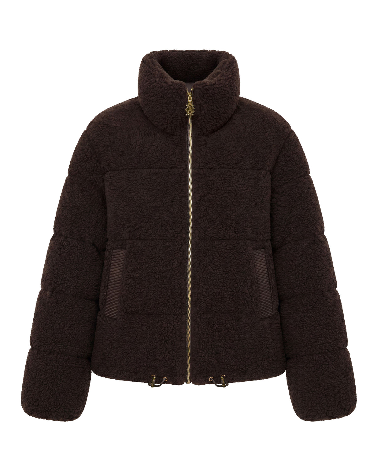 Classic Teddy Padded Jacket - Chocolate Borg