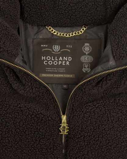 Classic Teddy Padded Jacket - Chocolate Borg