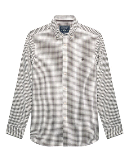Classic Woven Button Down Shirt - Cheltenham Check Green