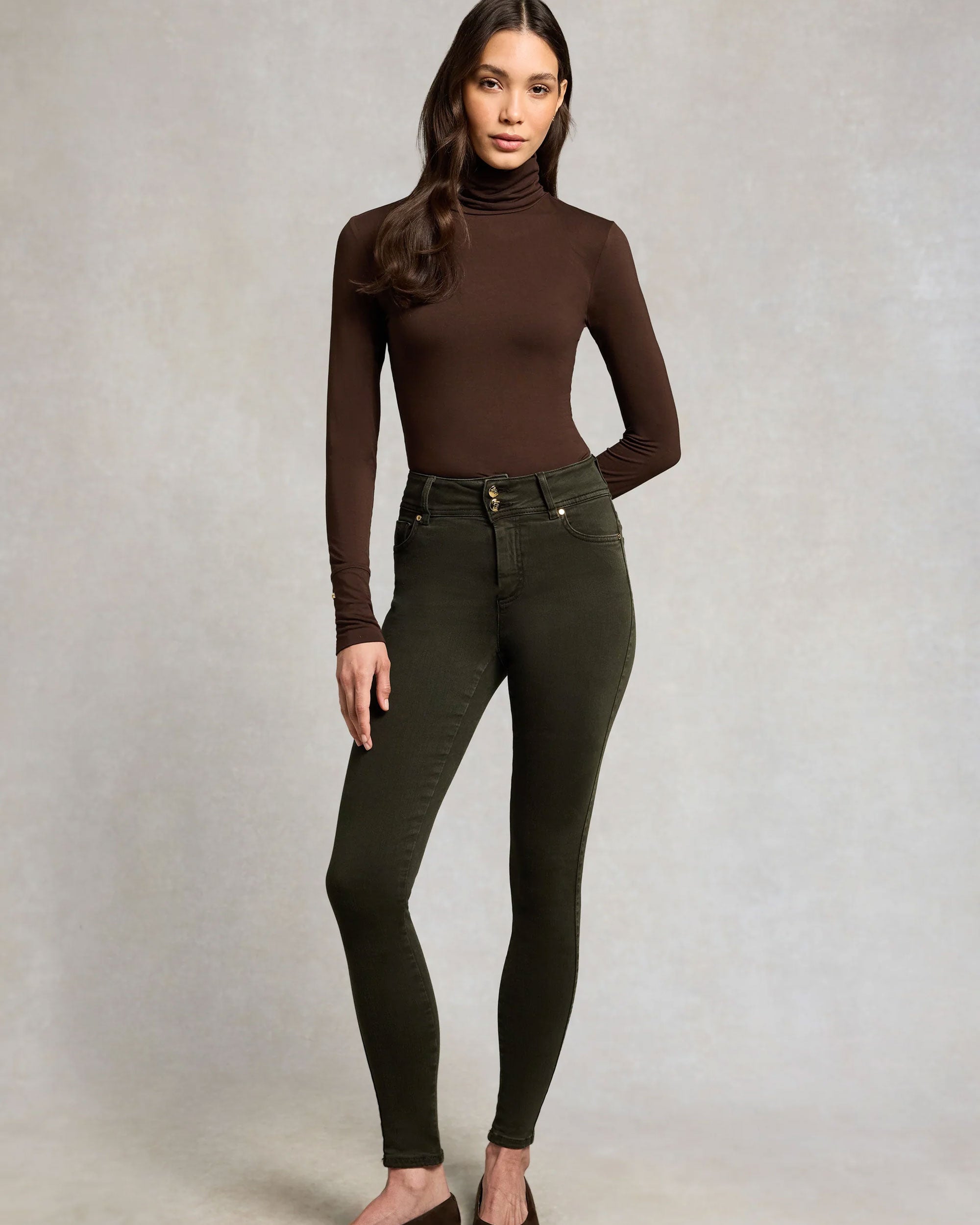 Contour Skinny Jean - Dark Pine