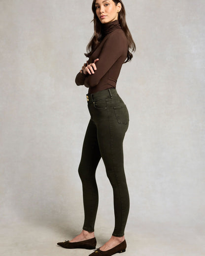 Contour Skinny Jean - Dark Pine