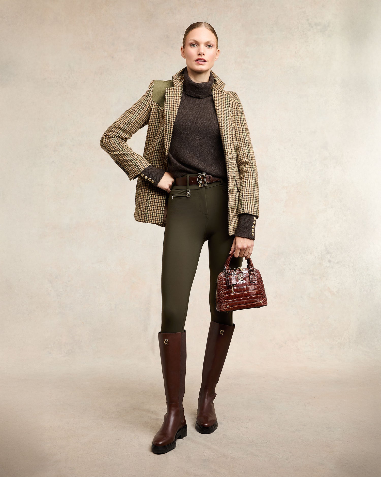 Contour Trouser - Dark Olive