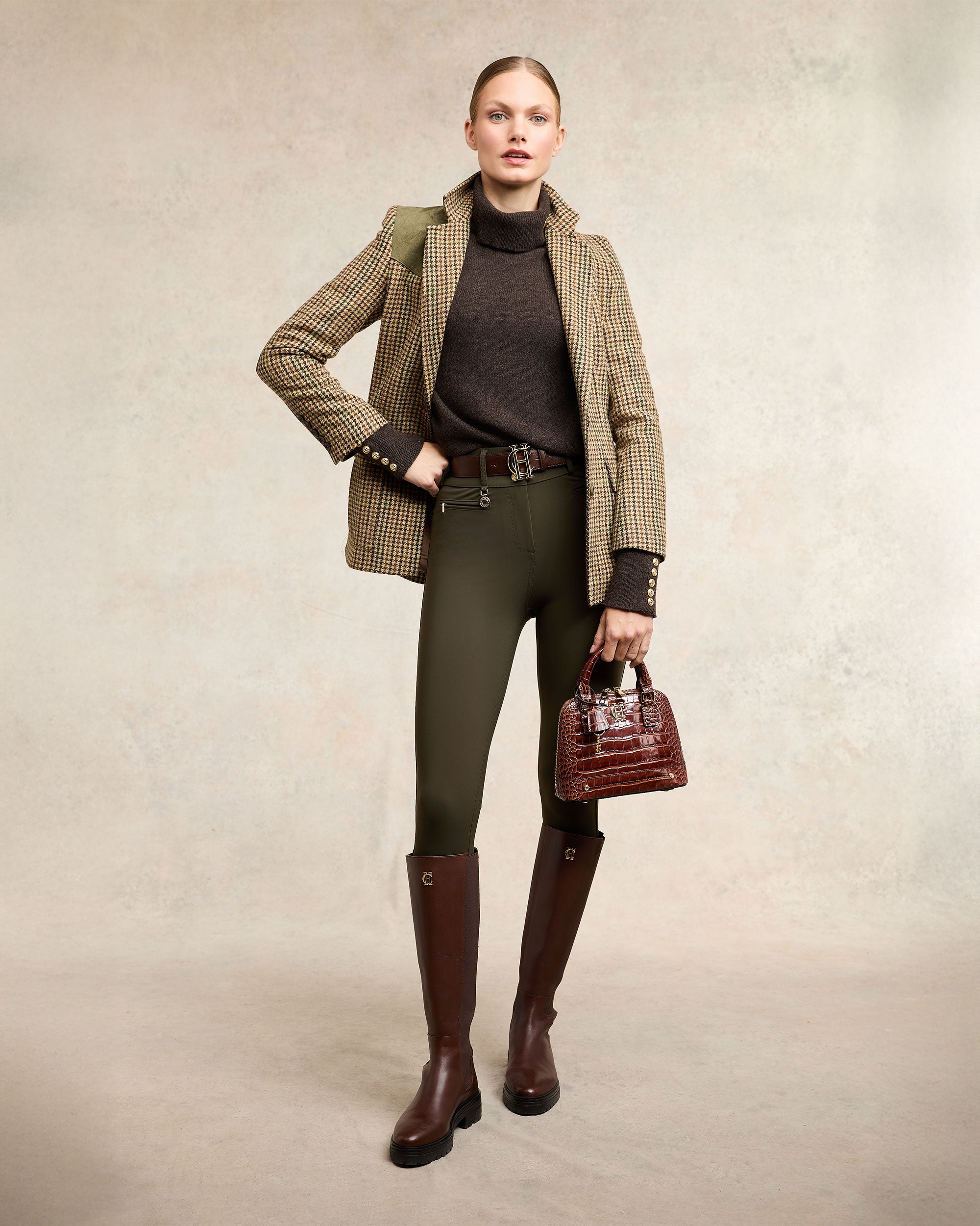 Contour Trouser - Dark Olive