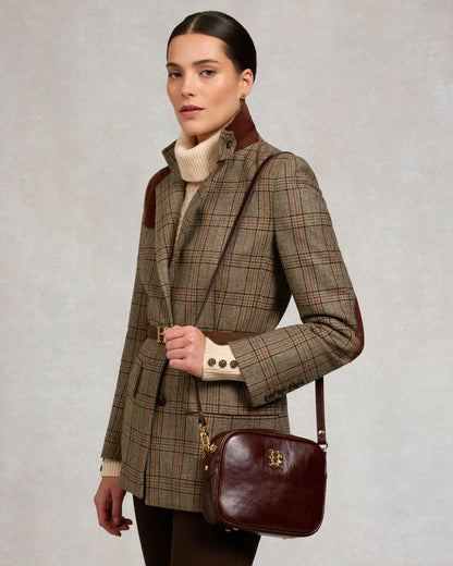 Country Camera Bag - Chestnut Leather
