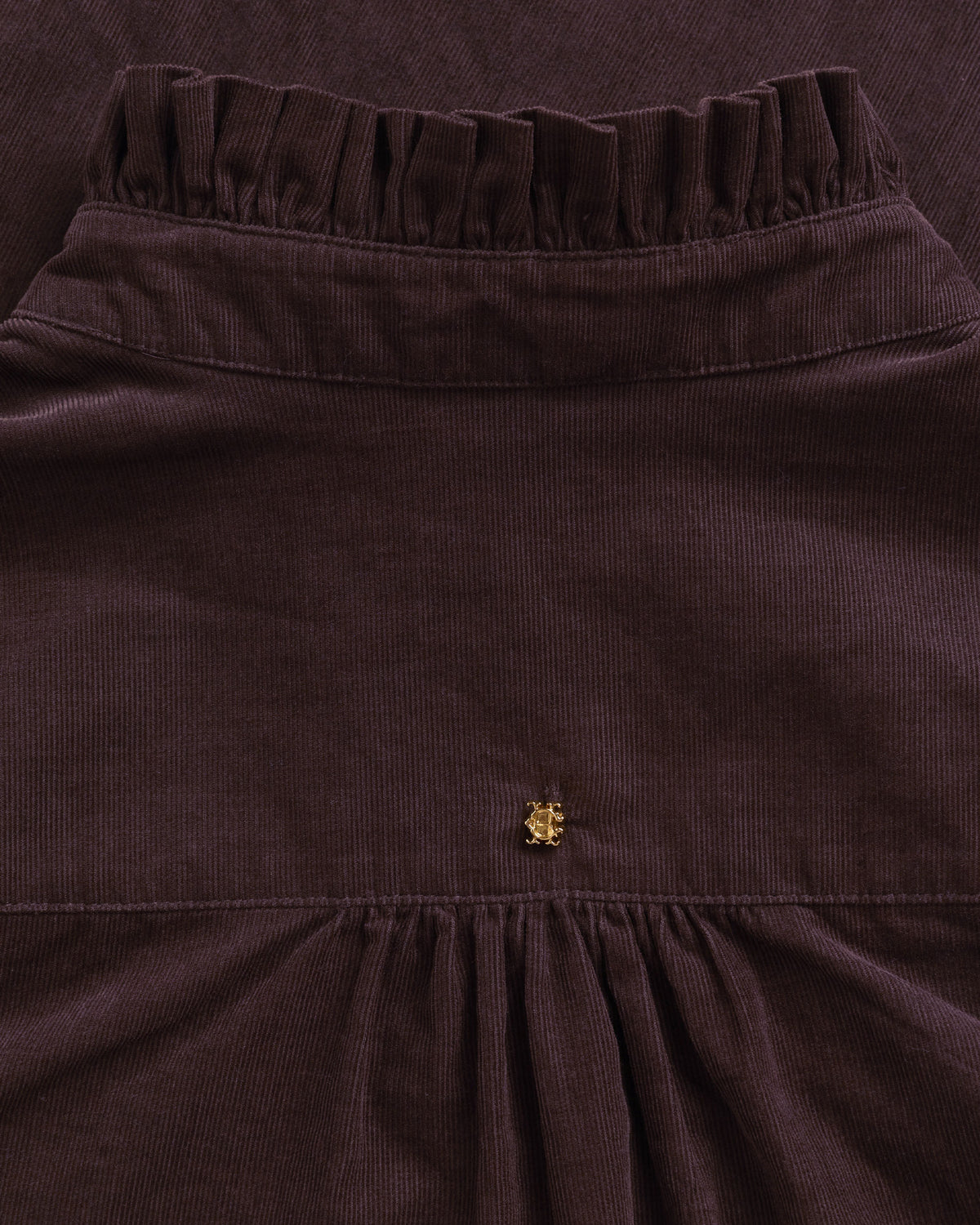 Country Cord Blouse - Chocolate