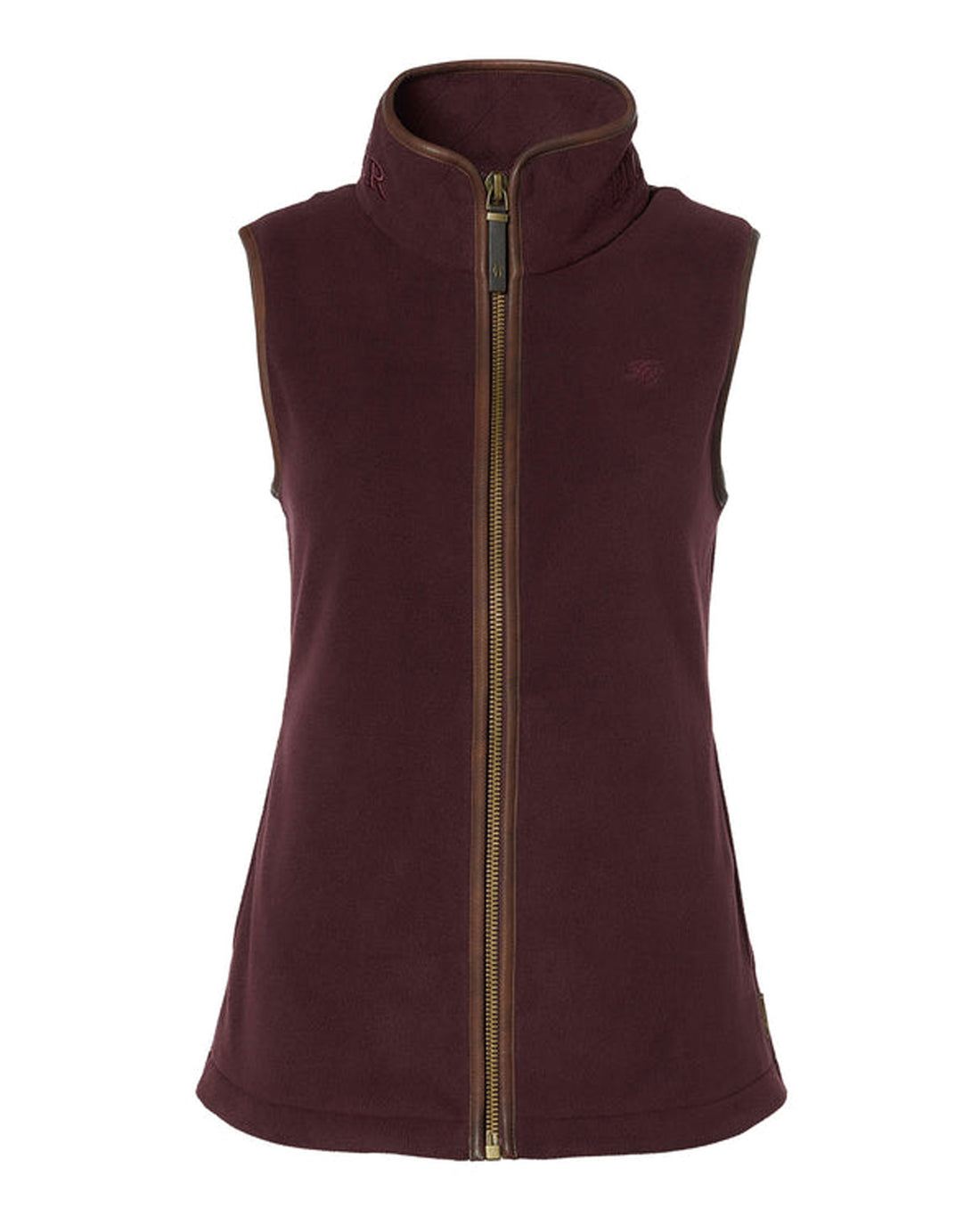 Country Fleece Gilet - Mulberry