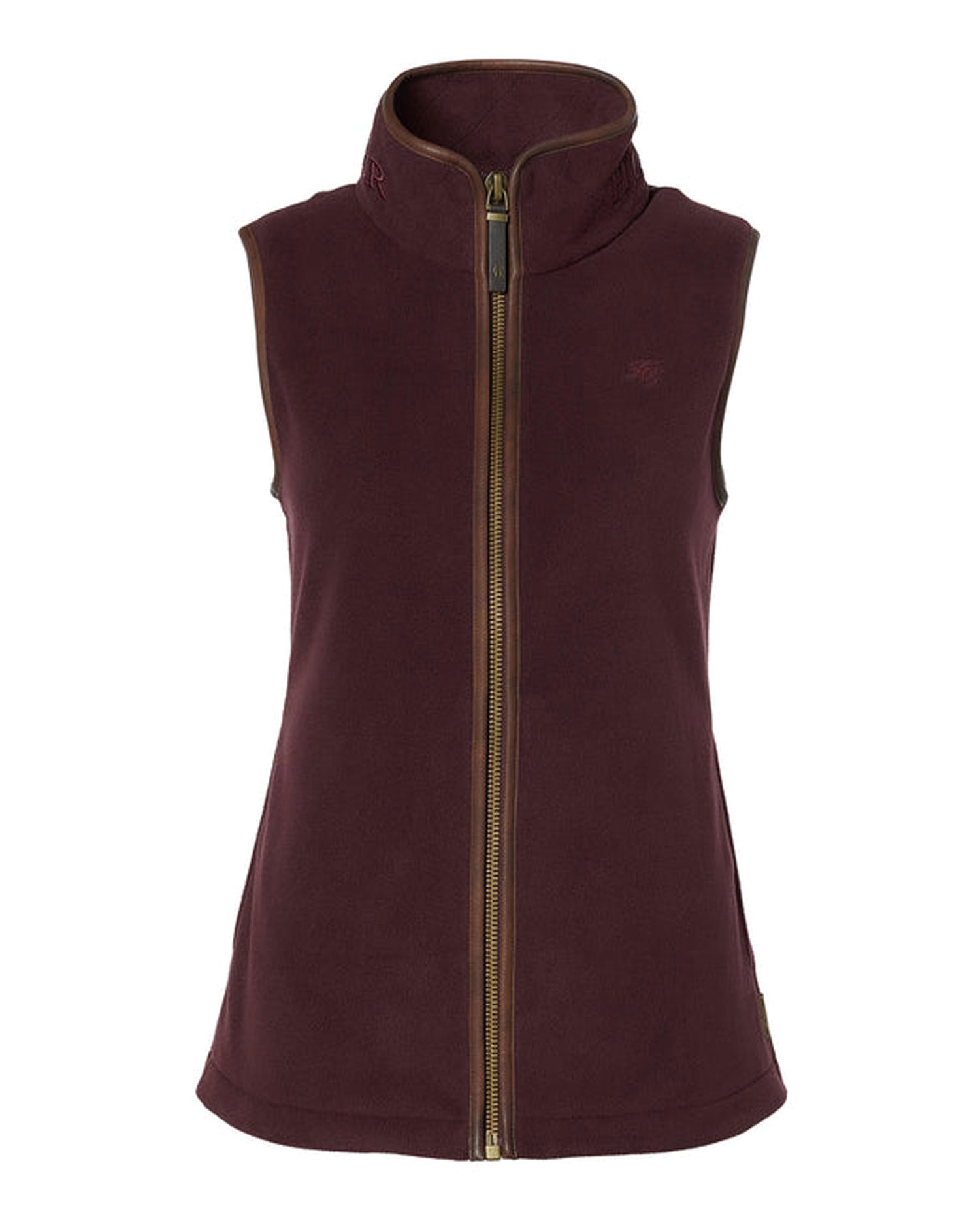 Country Fleece Gilet - Mulberry