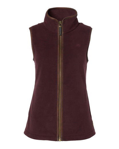 Country Fleece Gilet - Mulberry