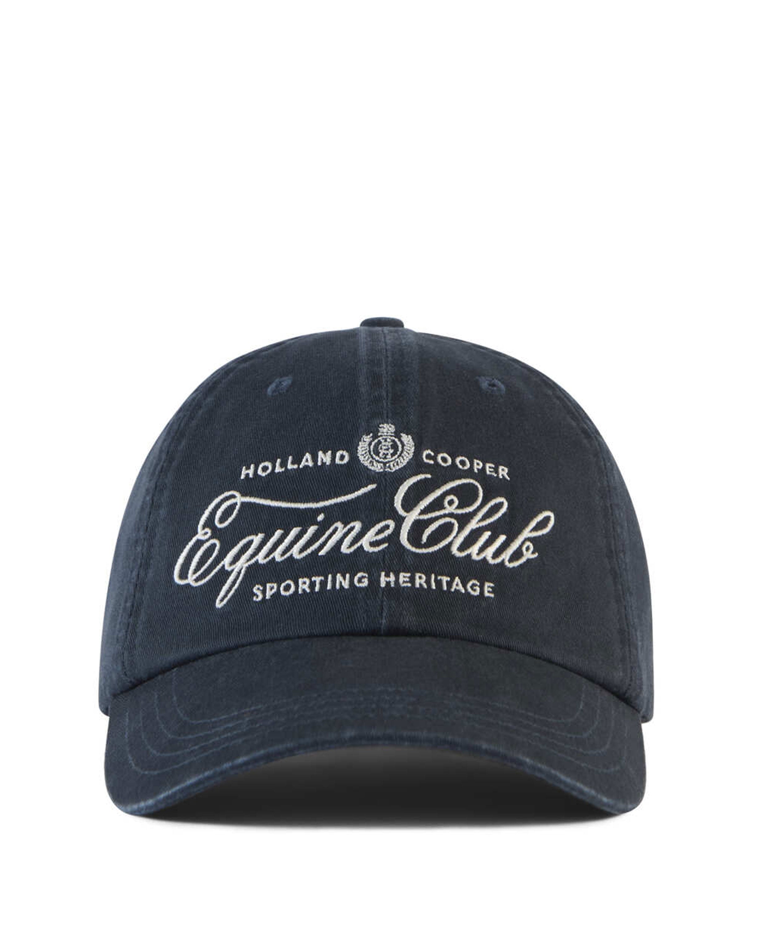 Equine Club Cap - Ink Navy Ecru