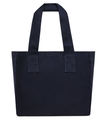 Essential Tote Bag - Navy Ecru