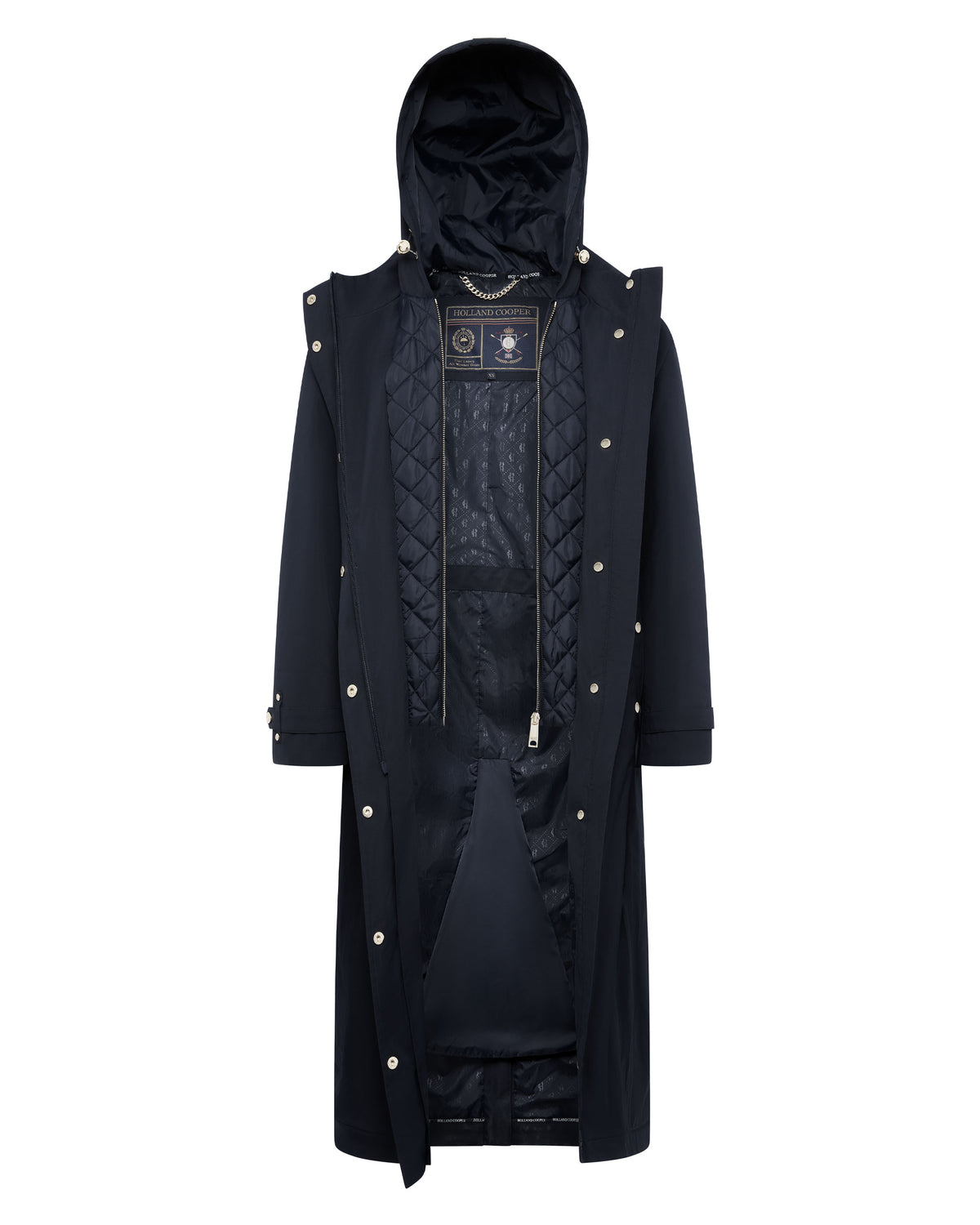Folgate Rain Coat - Ink Navy