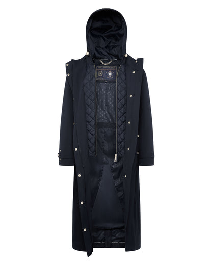 Folgate Rain Coat - Ink Navy