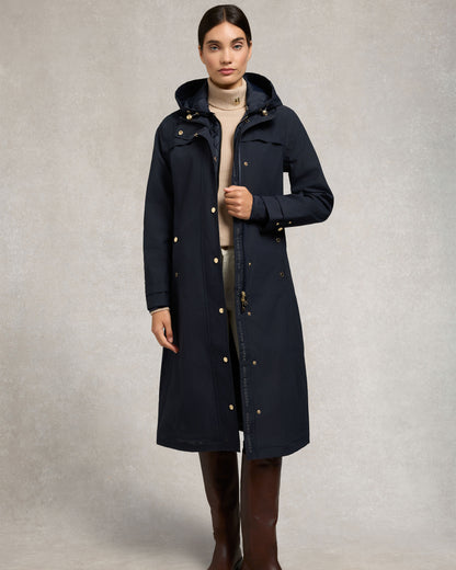 Folgate Rain Coat - Ink Navy