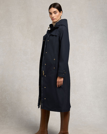 Folgate Rain Coat - Ink Navy