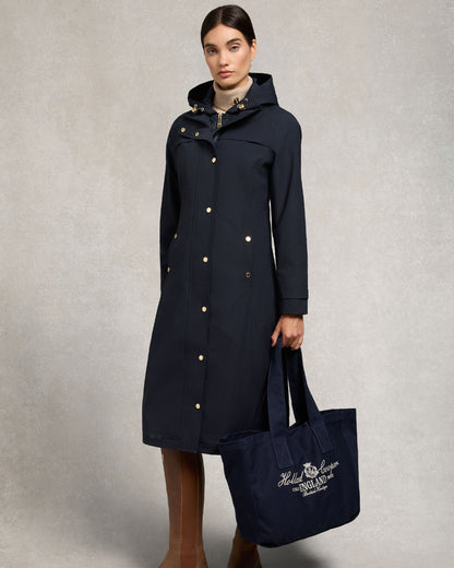 Folgate Rain Coat - Ink Navy