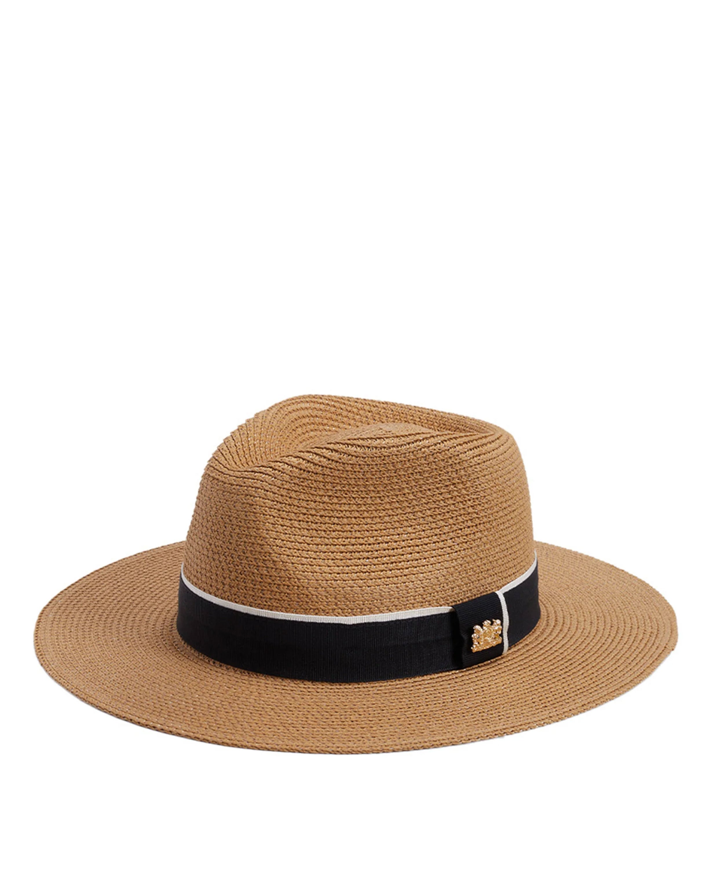 Francesca Hat - Camel/Black