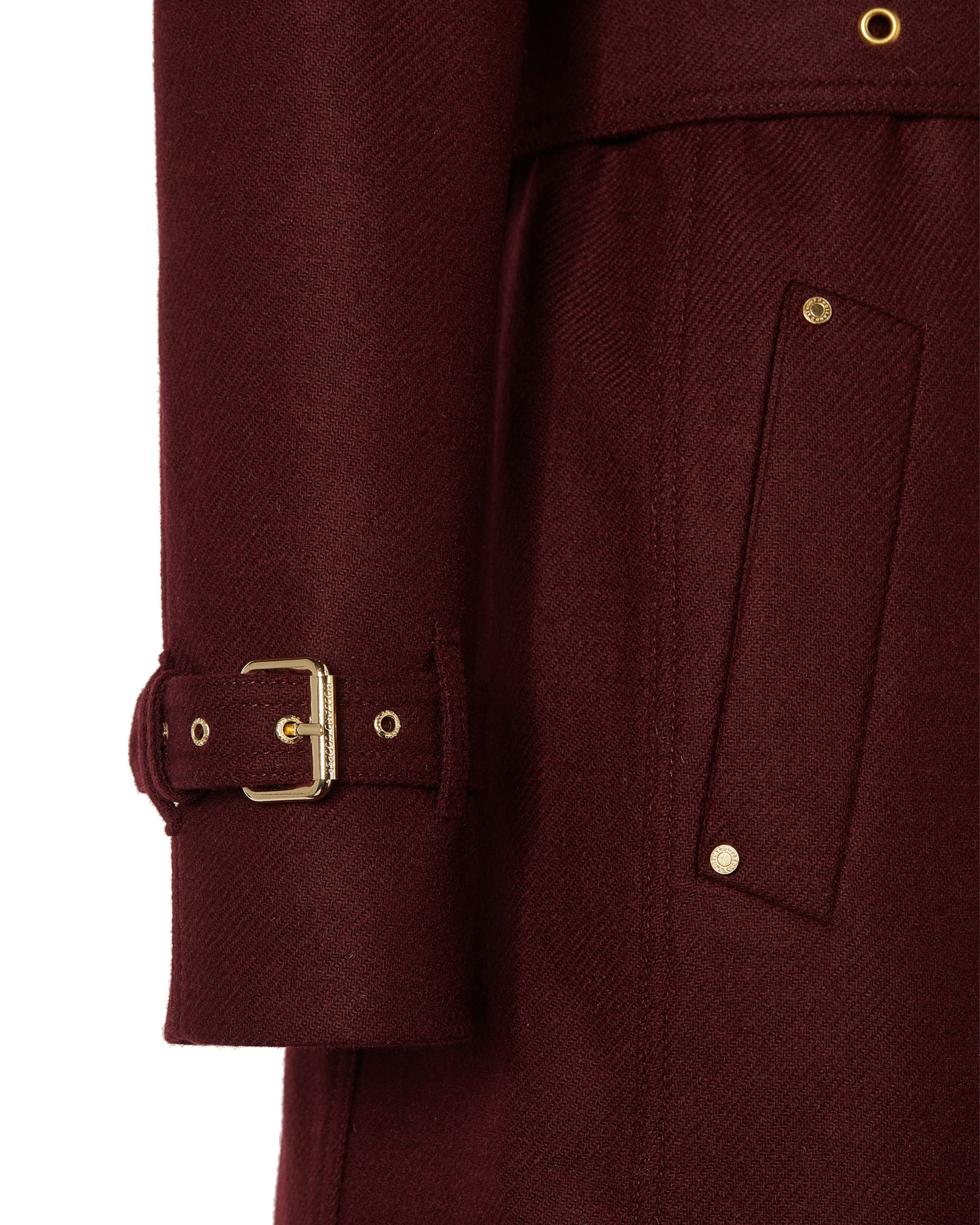 Full Length Marlborough Trench Coat - Mulberry