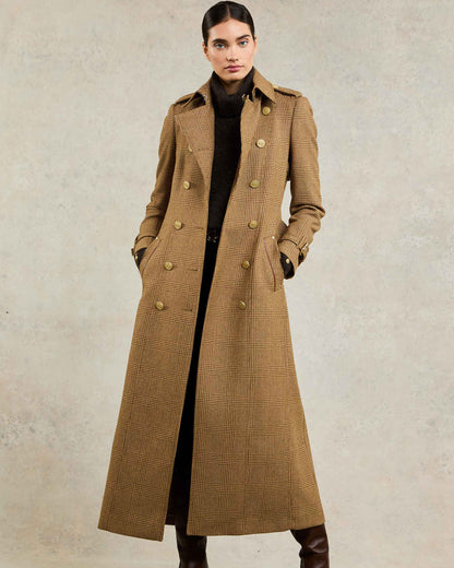 Full Length Marlborough Trench Coat - Tawny