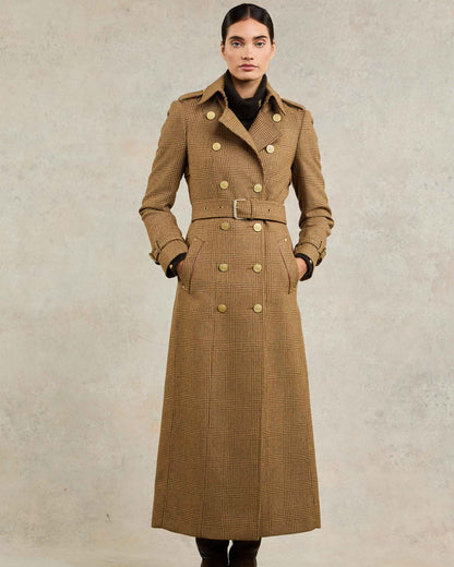 Full Length Marlborough Trench Coat - Tawny