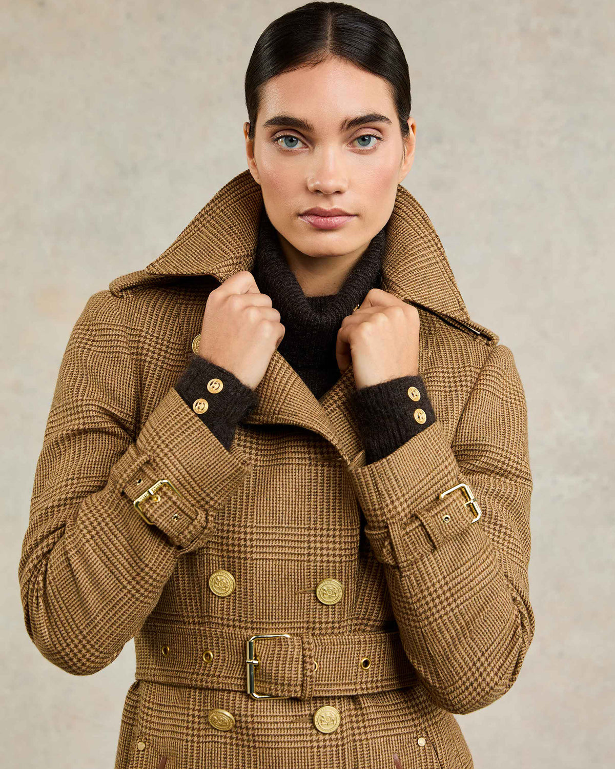 Full Length Marlborough Trench Coat - Tawny