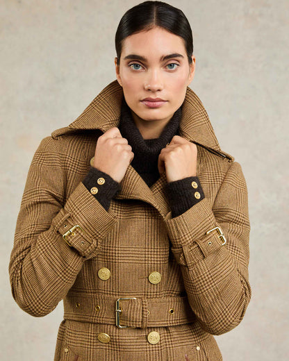 Full Length Marlborough Trench Coat - Tawny