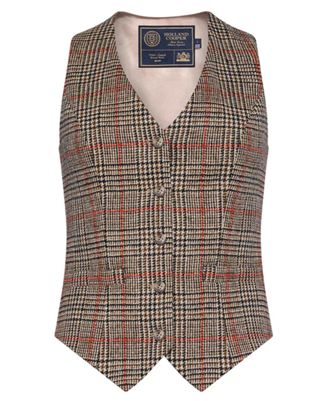 Hampton Waistcoat - Orange Windsor