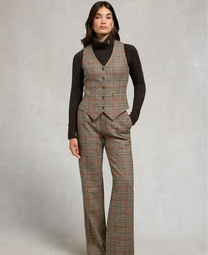 Hampton Waistcoat - Orange Windsor