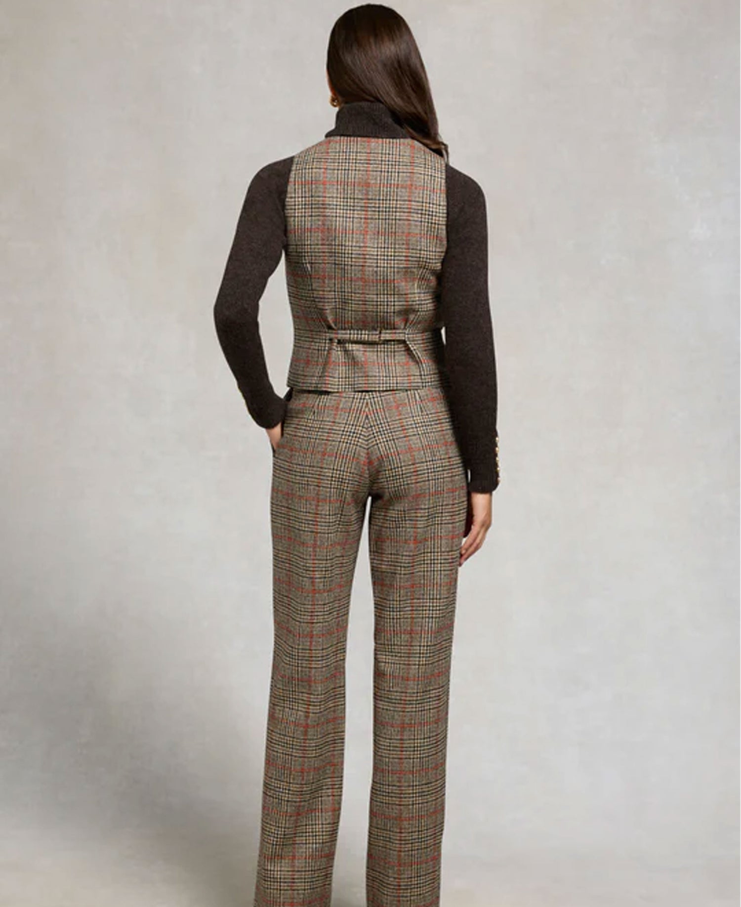 Hampton Waistcoat - Orange Windsor