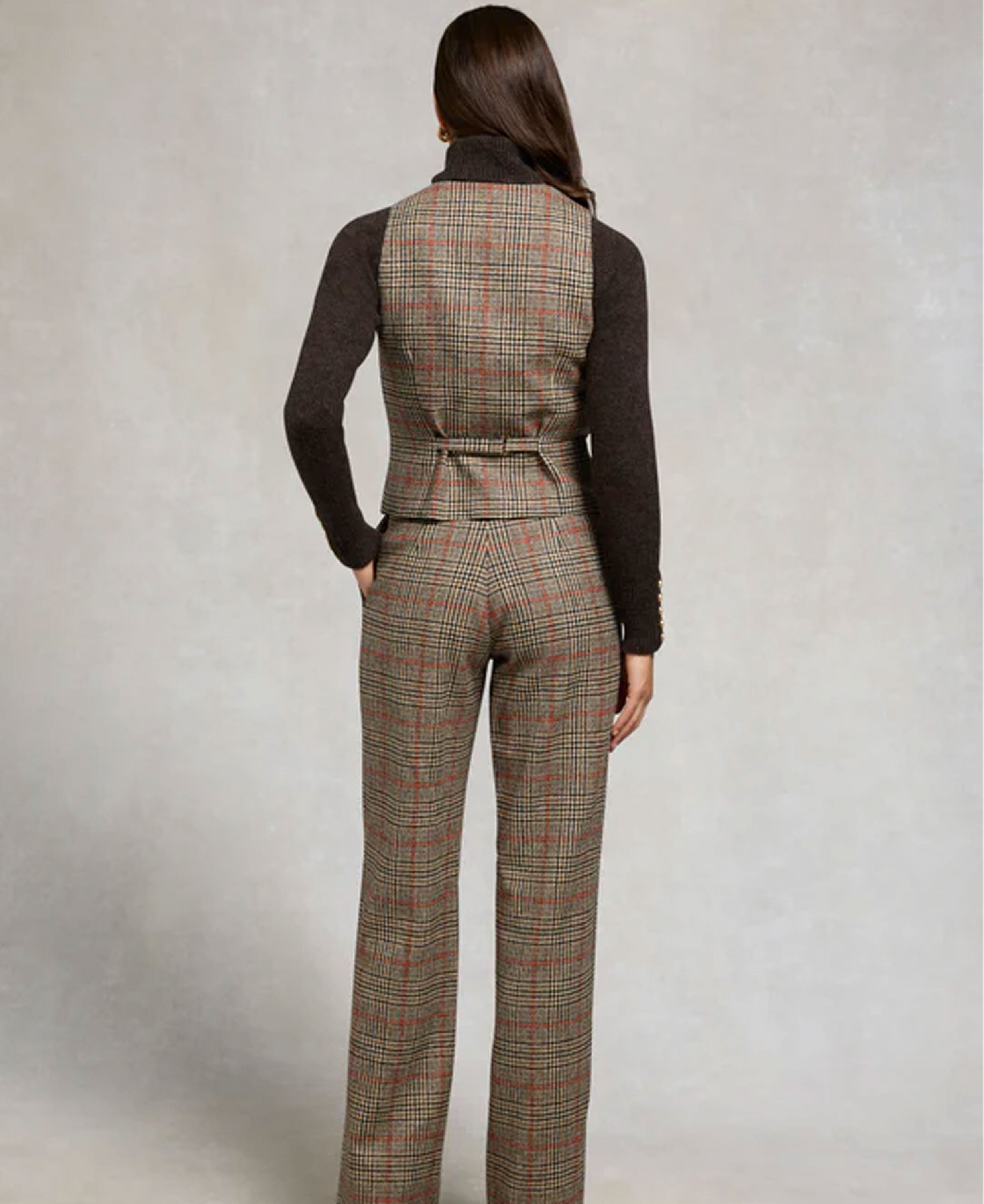 Hampton Waistcoat - Orange Windsor
