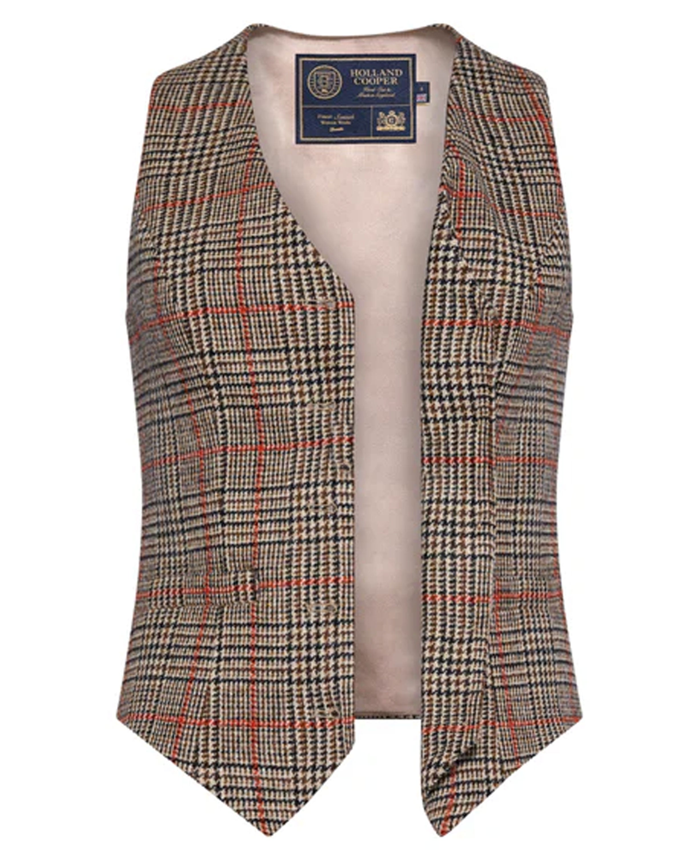 Hampton Waistcoat - Orange Windsor