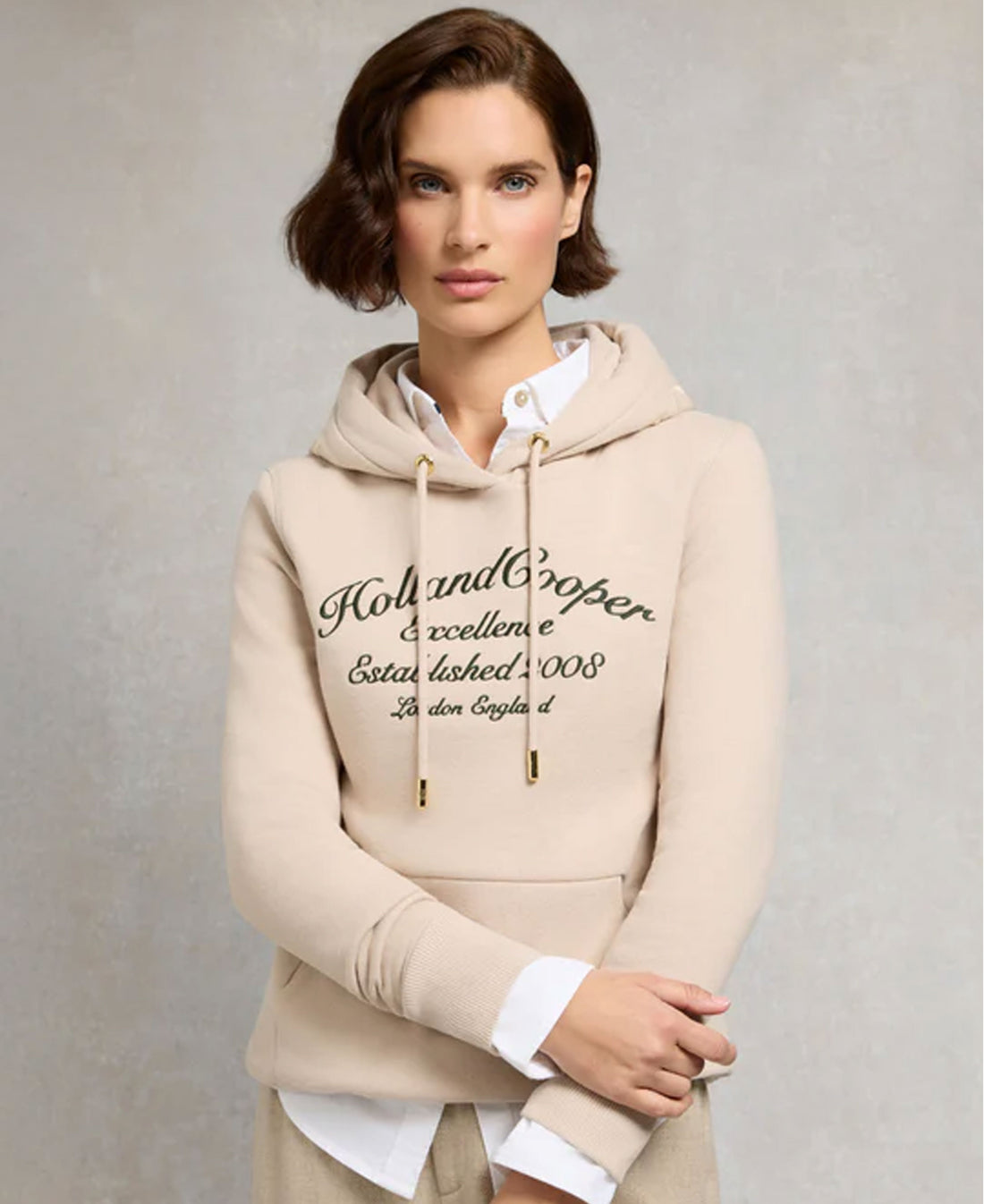 Ivy League Hoodie - Stone