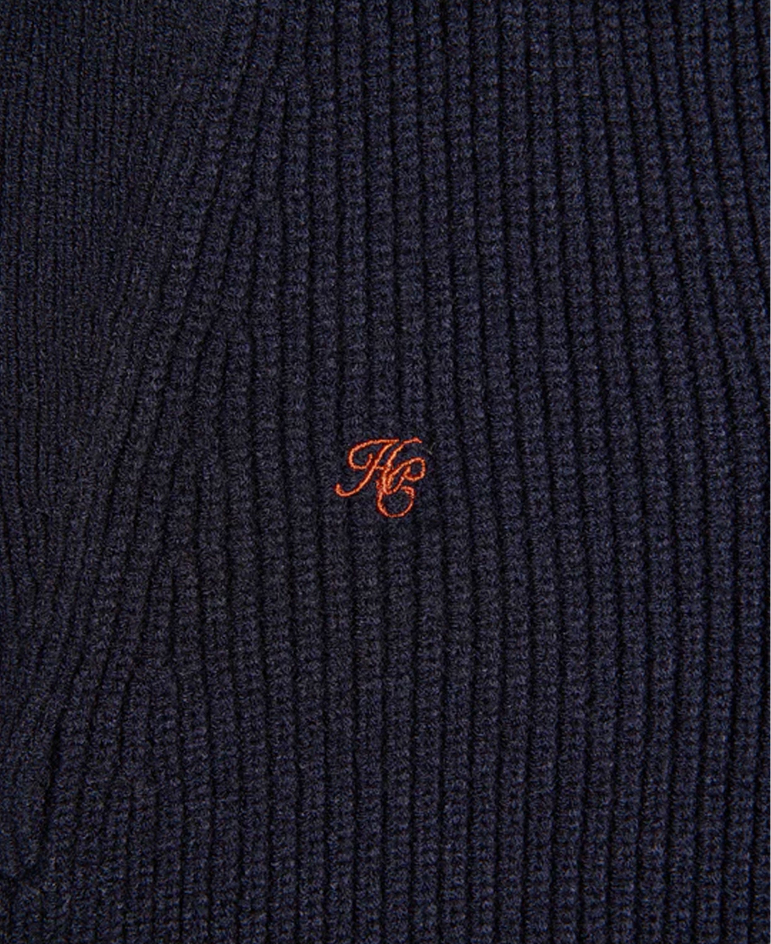 Jessica Quarter Zip Knit - Ink Navy