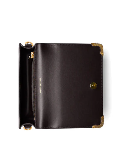 Kensington Crossbody Bag - Chocolate Leather
