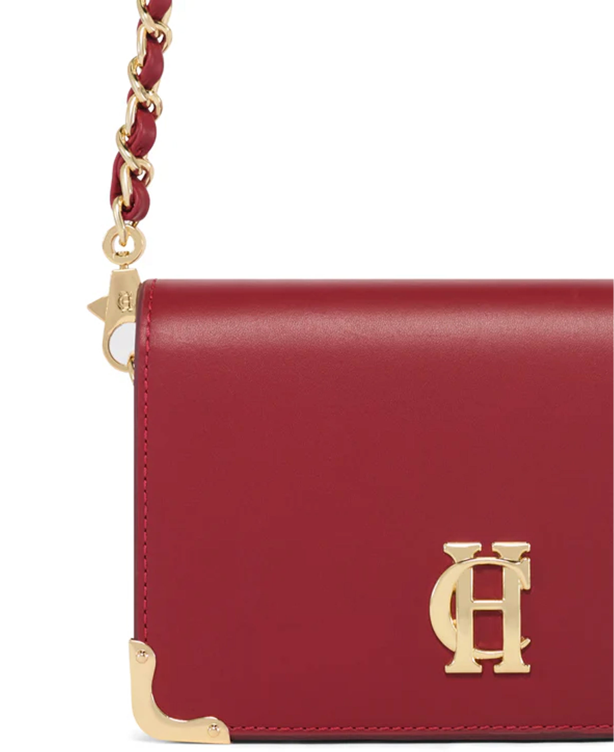 Kensington Crossbody Bag - Deep Red Leather