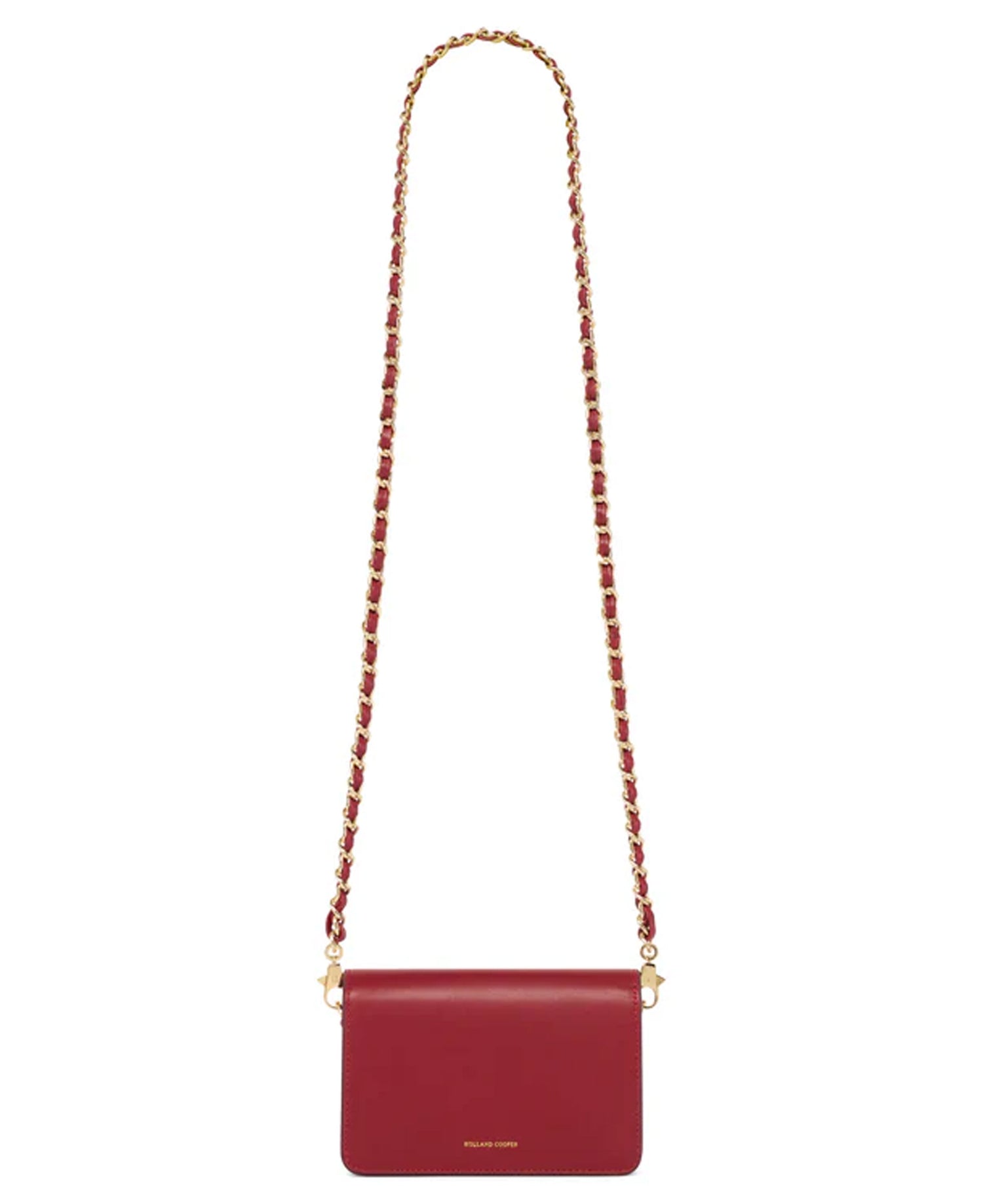 Kensington Crossbody Bag - Deep Red Leather