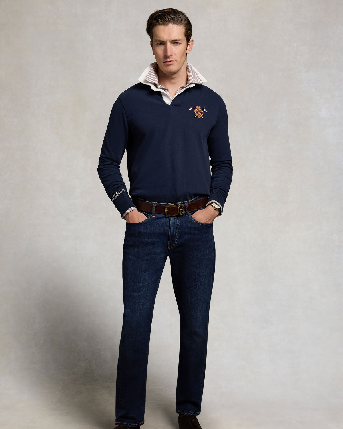 Long Sleeve Rugby Shirt (Men&