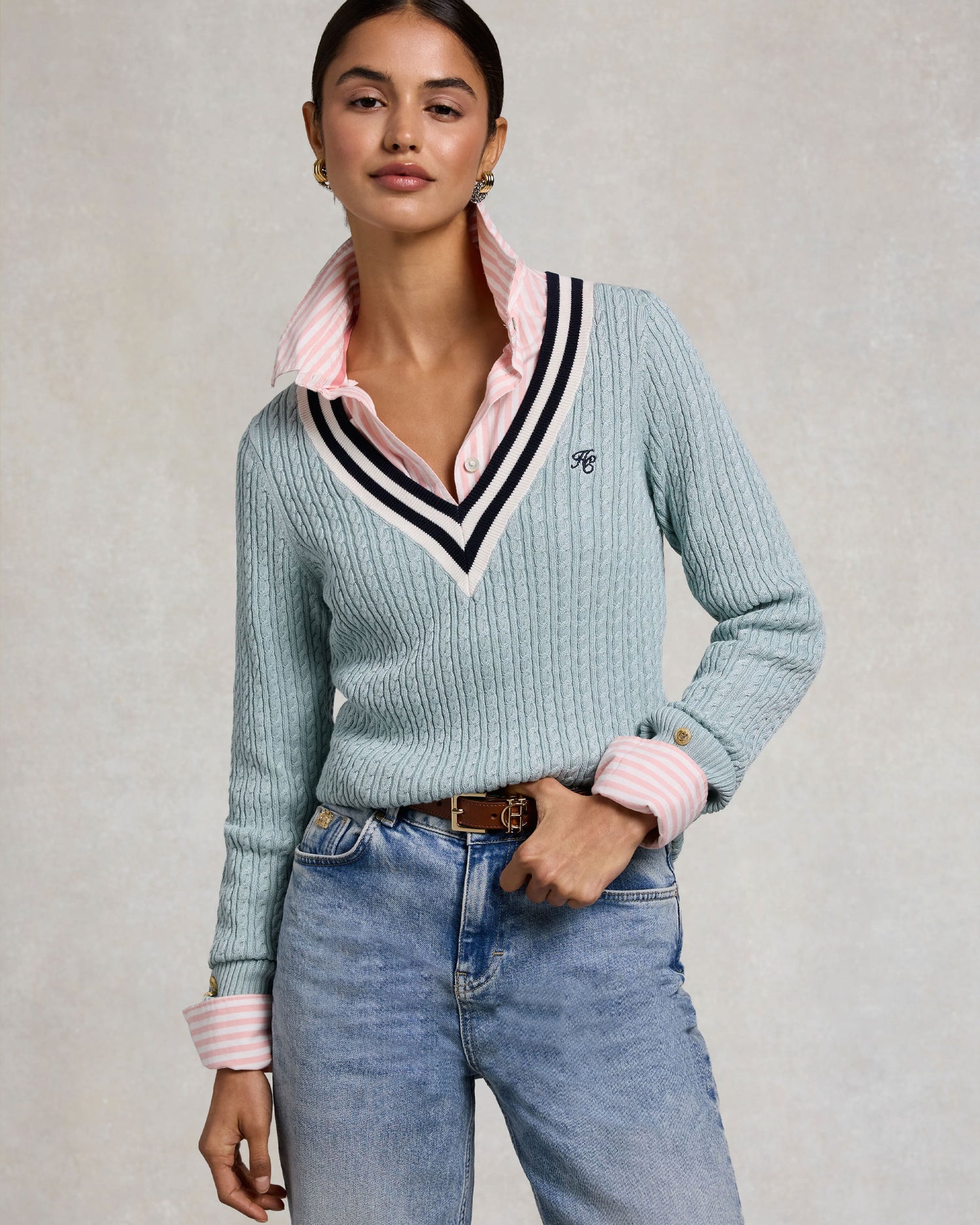 Lucy Knit - Aqua