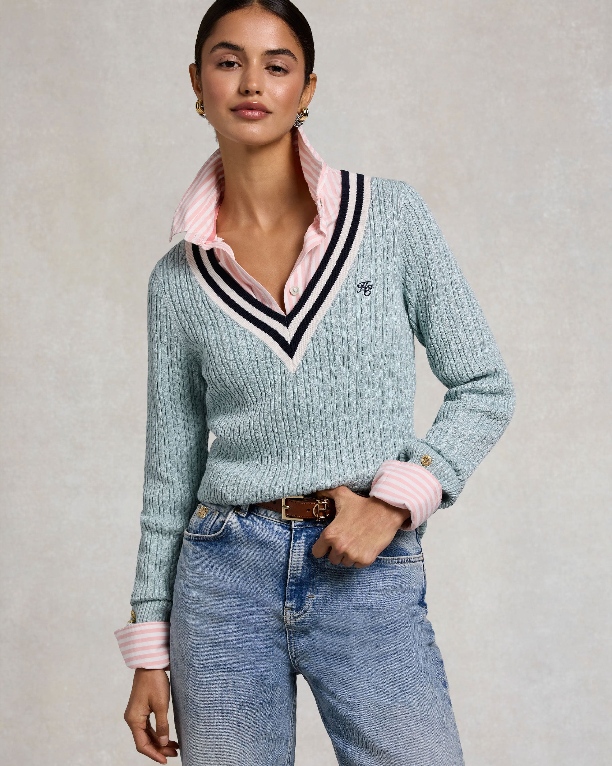 Lucy Knit - Aqua