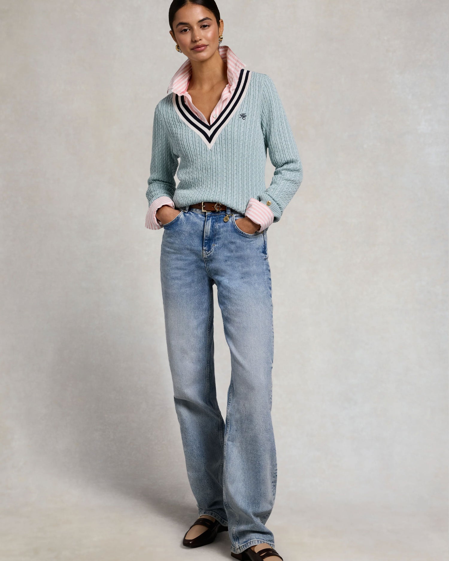 Lucy Knit - Aqua