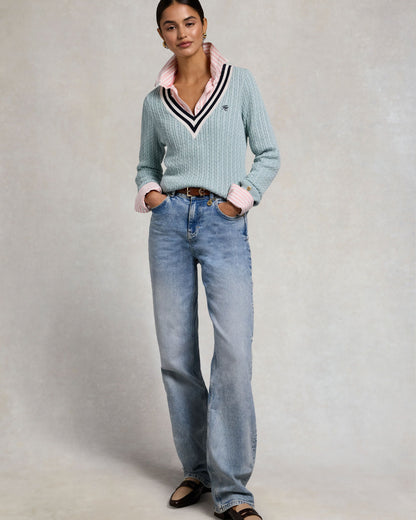 Lucy Knit - Aqua