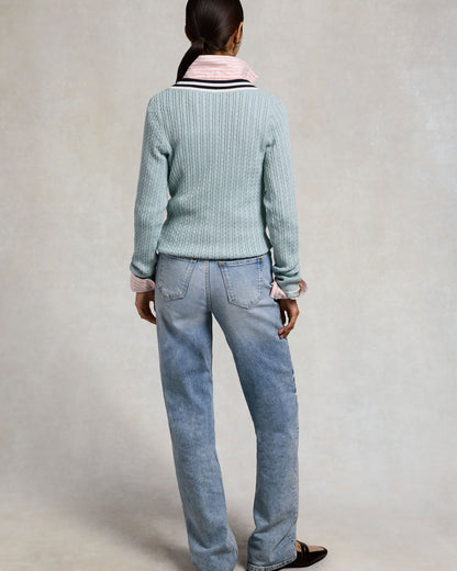 Lucy Knit - Aqua