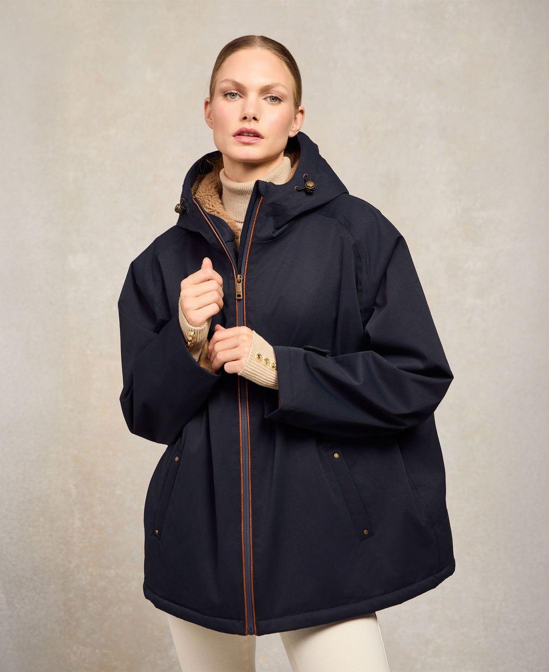 One-Size Waterproof Jacket - Ink Navy