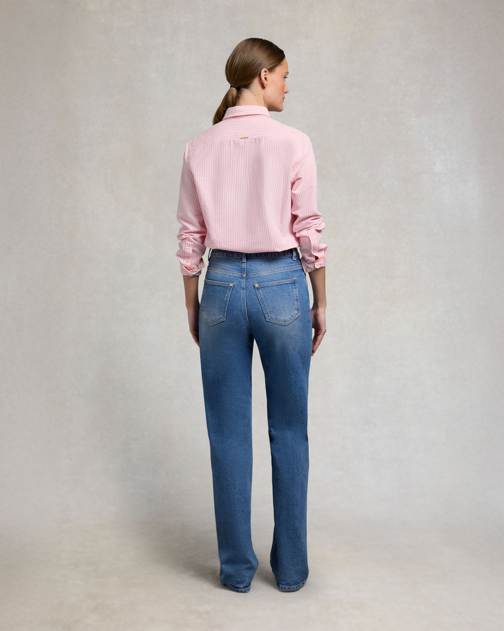 Oxford Shirt - City Pink Stripe
