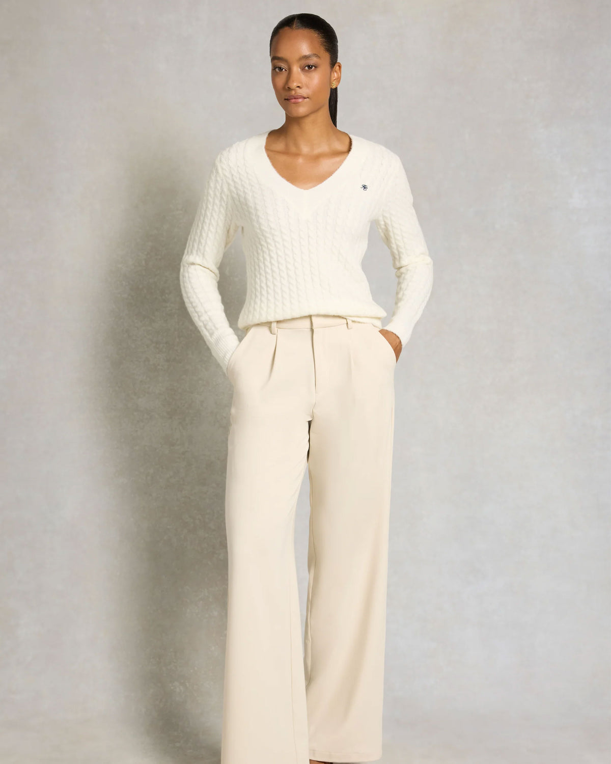 Polly Knit - Winter White