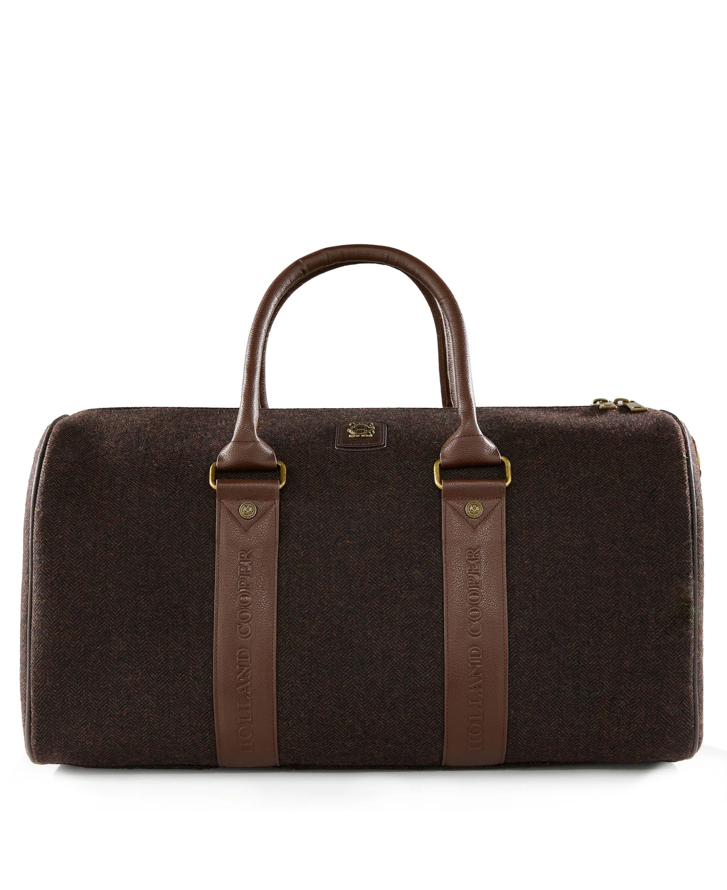 Regency Holdall - Brown Herringbone