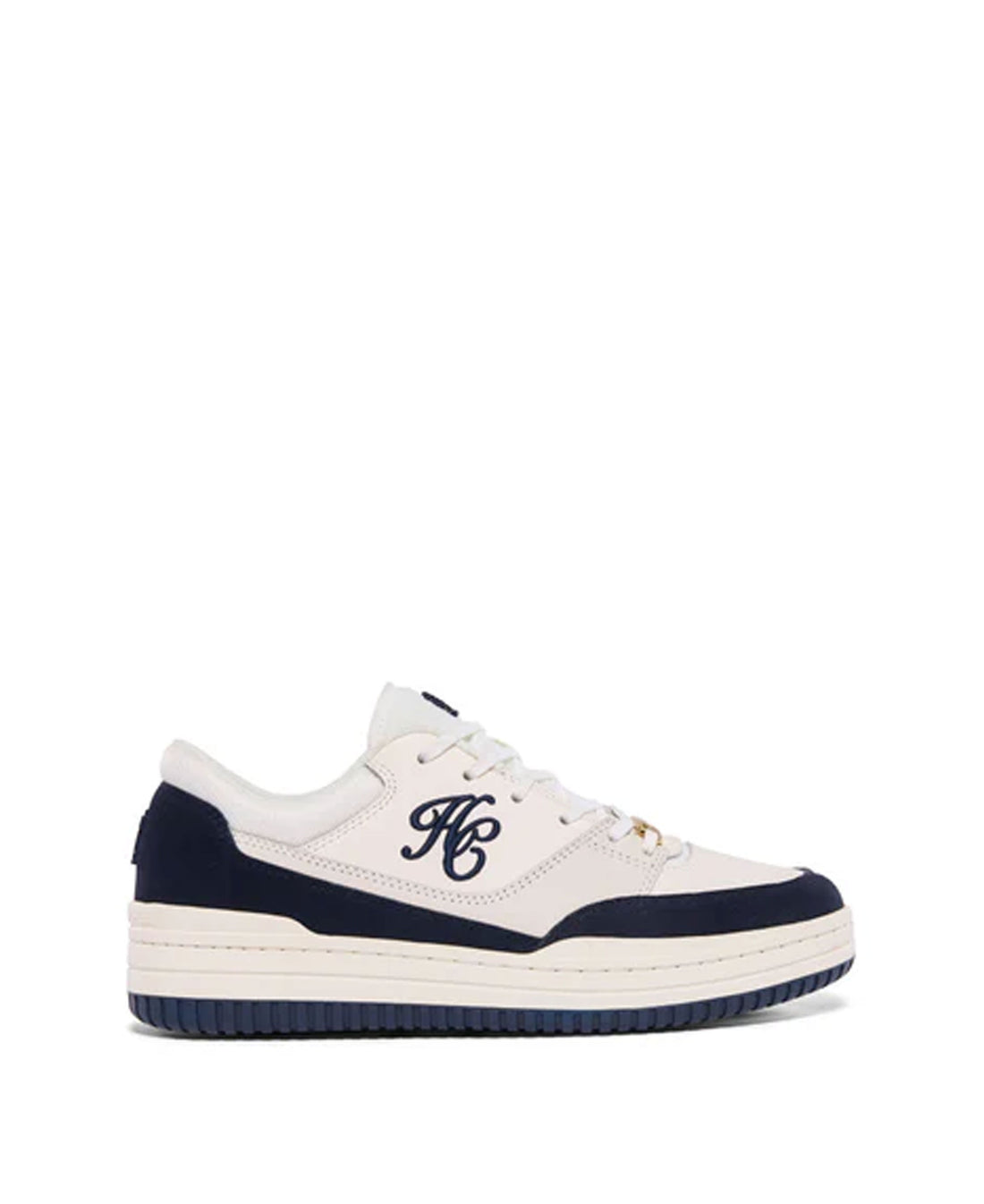 Retro Trainer - White/Navy